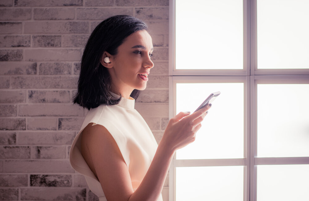 Słuchawki dokanałowe EDIFIER TWS1 PRO komfort możliwość odbierania połączeń wbudowany mikrofon