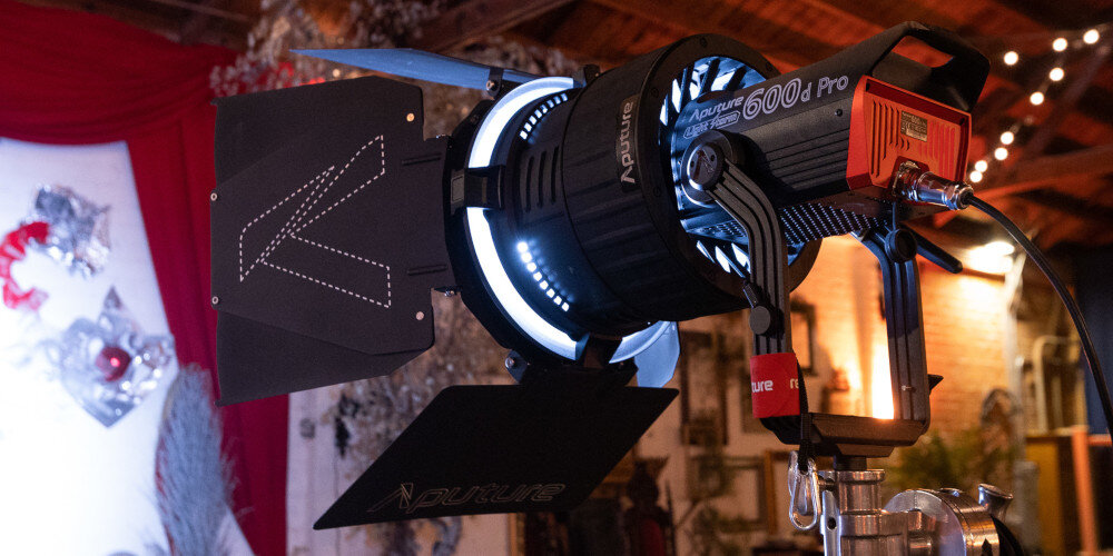 Soczewka APUTURE F10 Fresnel pierścień, APUTURE Fresnel 2X, regulację kąta świecenia w zakresie od 15° do 45°, rozproszonego, skupionego