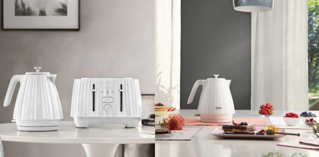 Чайник DELONGHI Ballerina KBD2001.WH отличается высоким качеством изготовления