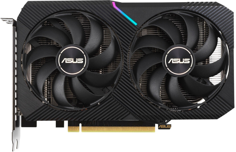 Karta graficzna ASUS Dual Mini GeForce RTX 3060 Ti V2 OC LHR 8GB wysoka jakosc grafiki