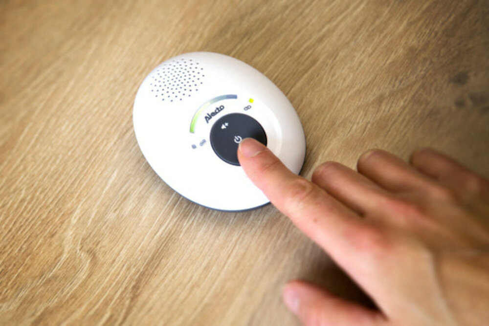 Niania elektroniczna ALECTO DBX-115 bezpieczenstwo regulacja glosnosci