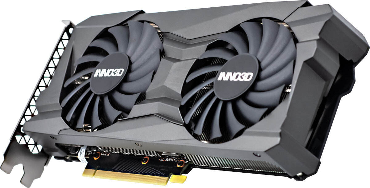 Karta graficzna INNO3D GeForce RTX 3060 Ti Twin X2 OC LHR 8GB efektywny uklad chlodzenia