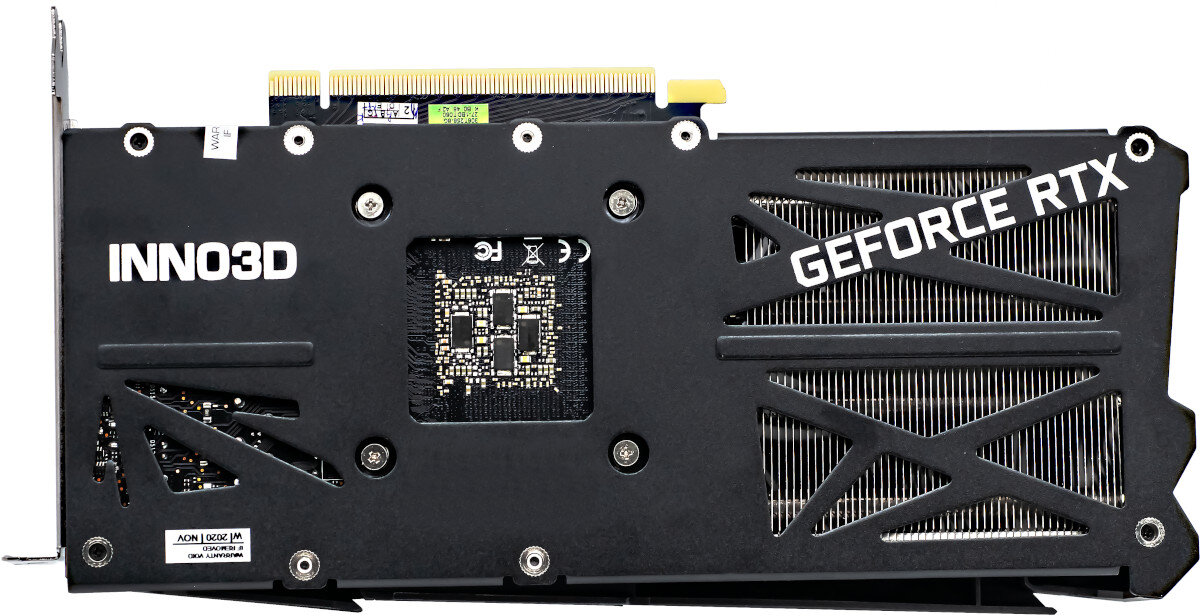 Karta graficzna INNO3D GeForce RTX 3060 Ti Twin X2 OC LHR 8GB mniejszy pobor energii