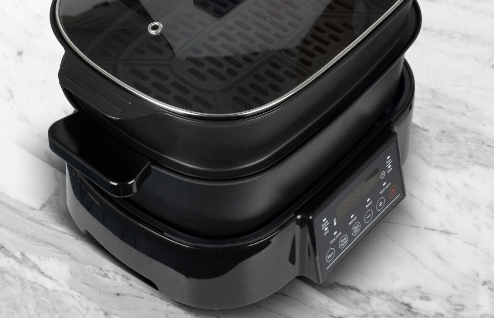 Multicooker TURBOTRONIC TT-MC6 pojemnosc 6 l wszechstronnosc mozliwosci duszenie gotowanie smazenie grillowanie