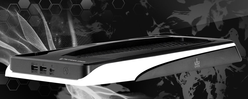 Stacja dokująca STEELDIGI Azure Crow PS5-CC01B magnetyczne adaptery pady czas