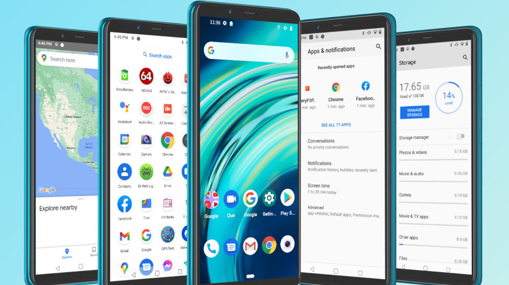 SMARTFON CUBOT NOTE 9 3+32GB BLACK android