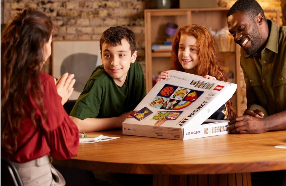 LEGO Art Projekt artystyczny tworzymy razem 21226 Kreatywne spotkanie