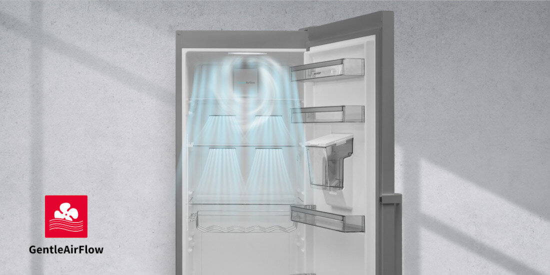 SHARP SJ-LC41CHDIE-EU cyrkulacja GentleAirFlow MultiAirFlow