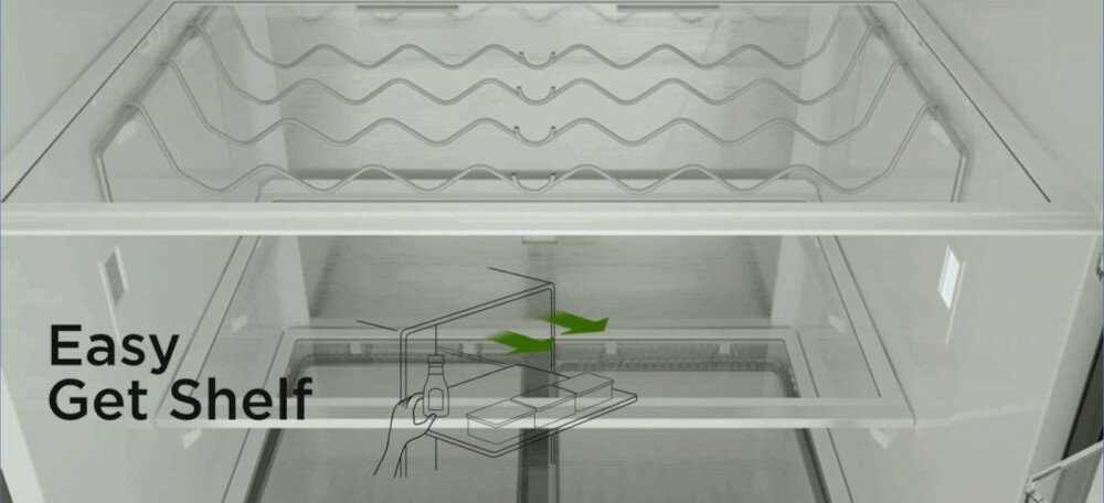 LODÓWKA MIDEA MDRB521MGE02 pełen NoFrost bez szronu