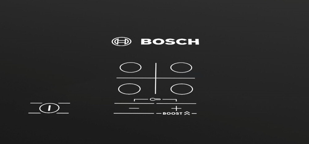 PŁYTA BOSCH PUG611AA5E panel sterowanie dotyk opcje programy ustawienia pola