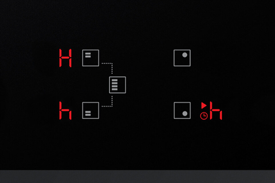Odczytuj komunikaty widoczne na wskaźniku ciepła resztkowego