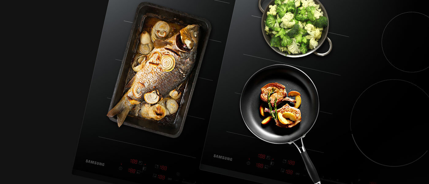 Spraw, by Twoje gotowanie stało się przyjemnością. Pomoże Ci w tym płyta Samsung