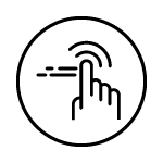 Dzięki sterowaniu typu slider łatwo wybierzesz odpowiednią temperaturę 