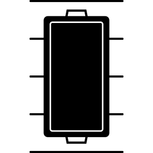 Ustawiaj naczynia w strefie Flex Zone Plus zgodnie z preferencjami 