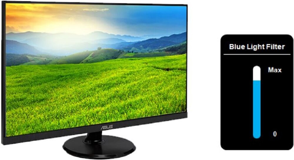 Monitor ASUS VA27DQ - Bezramkowa konstrukcja 