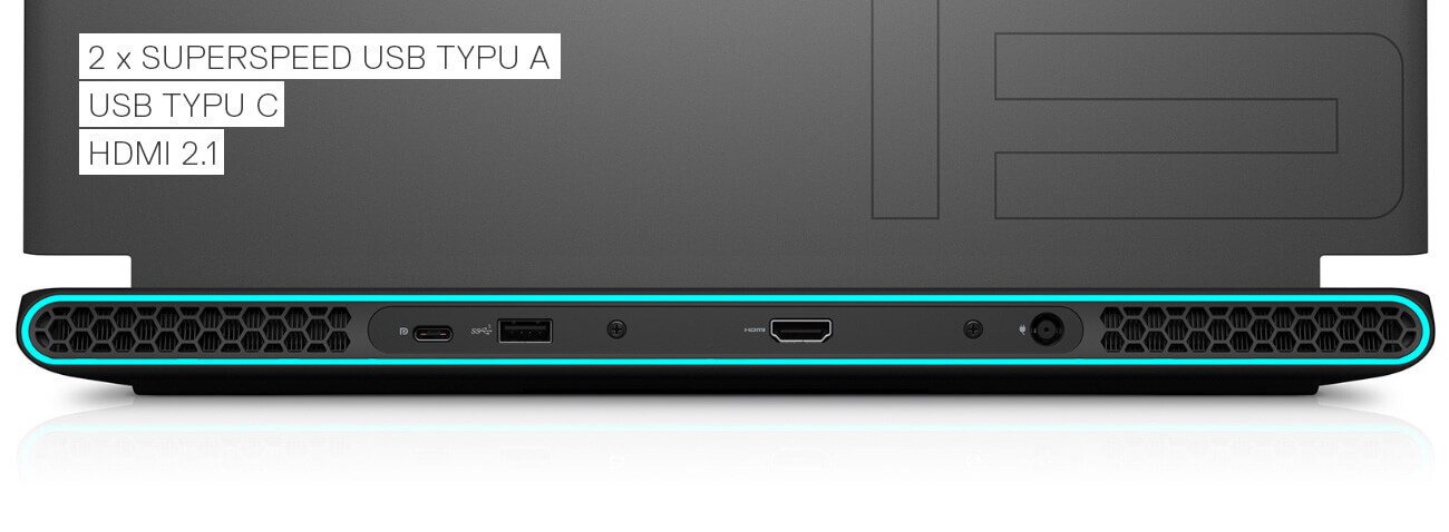 Laptop DELL Alienware M15 - USB typu C  