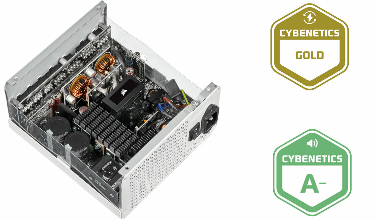 RM750 750W Gold srodek