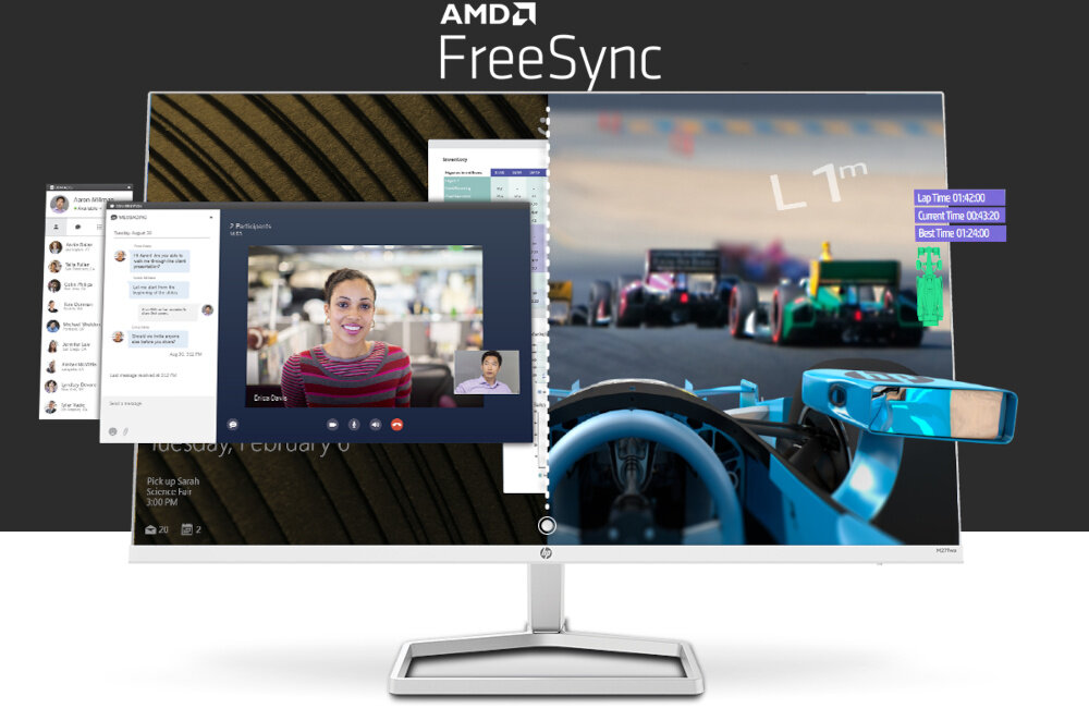 Monitor HP M27fwa 27 1920x1080px IPS amd sync