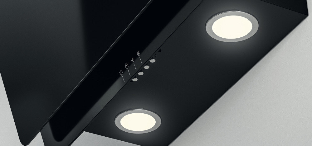 OKAP WHIRLPOOL AKR 65FLMK LED żarówki oświetlenie