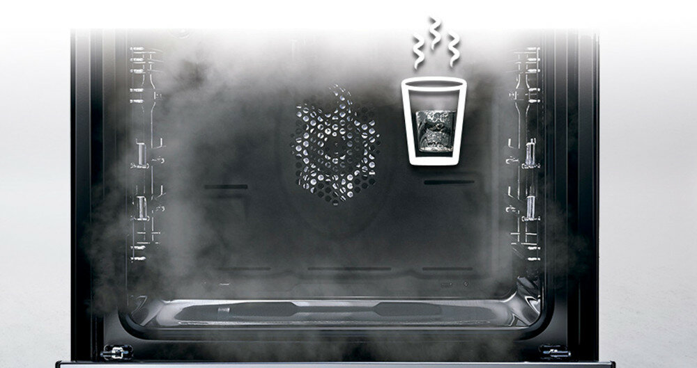 Kuchnia BEKO FSM52330DBDS para wodna czyszczenie parowe