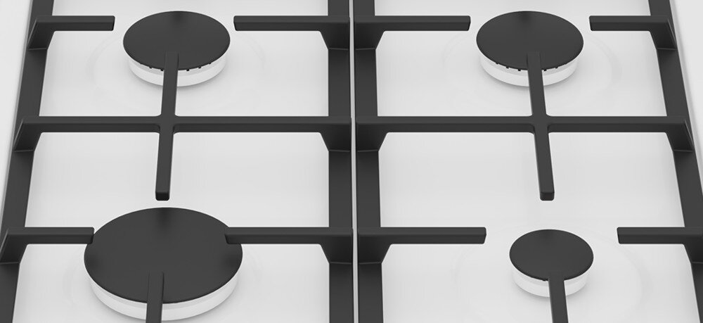 KUCHNIA BEKO FSM52331TWDS żeliwne ruszty stabilność trwałość wytrzymałość