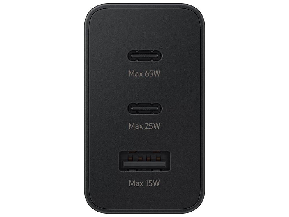 Ładowarka Samsung EP-T6530 czarna widok ogólny