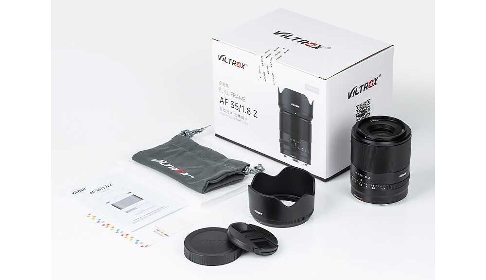 Obiektyw VILTROX AF 35mm f-1.8 Nikon Z optyka soczewki af autofocus przysłona ogniskowa bagnet montaż