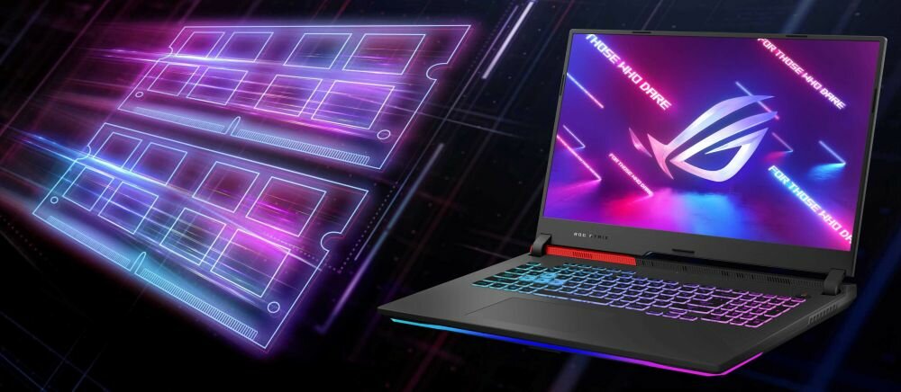 Laptop ASUS Rog Strix G17 G713 - RAM DDR4