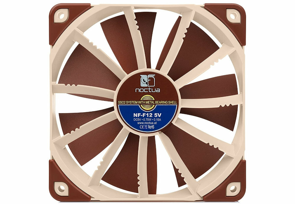 Wentylator-NOCTUA-NF-F12-5V-tyl