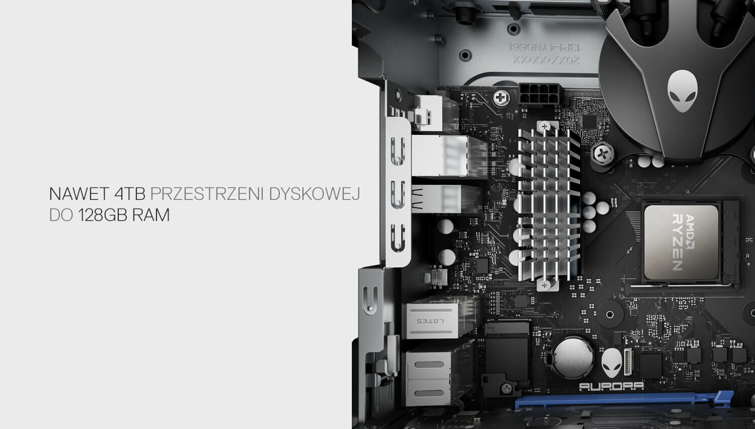 Komputer DELL Alienware Aurora R10 - SSD DDR4