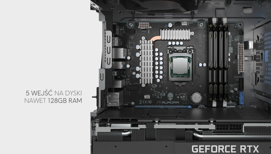 Komputer DELL Alienware Aurora R12 - SSD DDR4