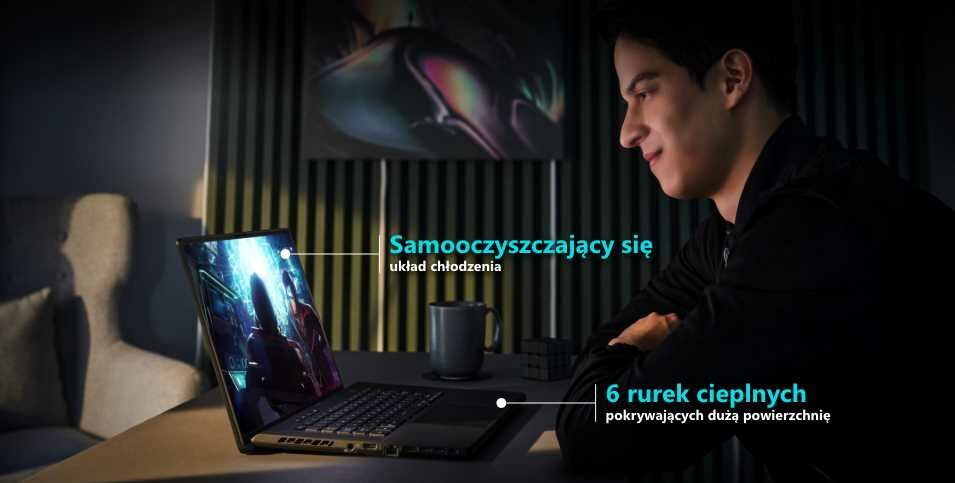 Laptop ASUS ROG Zephyrus M16 GU603 - Thermal Grizzly  