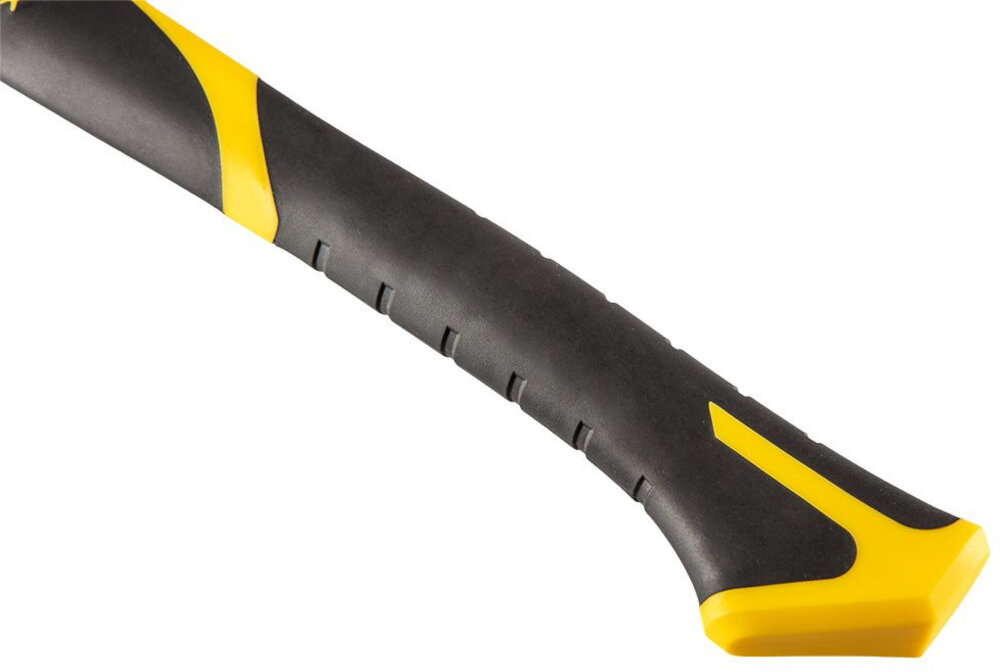 Siekiera uniwersalna TOPEX 05A221 0.8 kg trzonek ergonomiczny z wlokna szklanego lekkosc wytrzmalosc antyposloizgowa powloka bezpieczenstwo kontrola trwalosc ergonomia