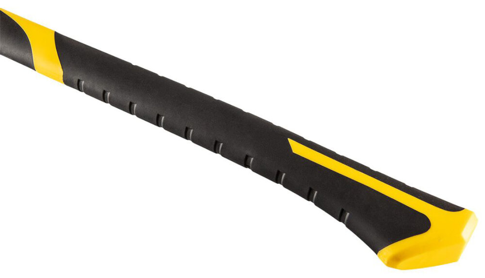 Siekiera uniwersalna TOPEX 05A223 1.25 kg trzonek ergonomiczny z wlokna szklanego lekkosc wytrzmalosc antyposloizgowa powloka bezpieczenstwo kontrola trwalosc ergonomia