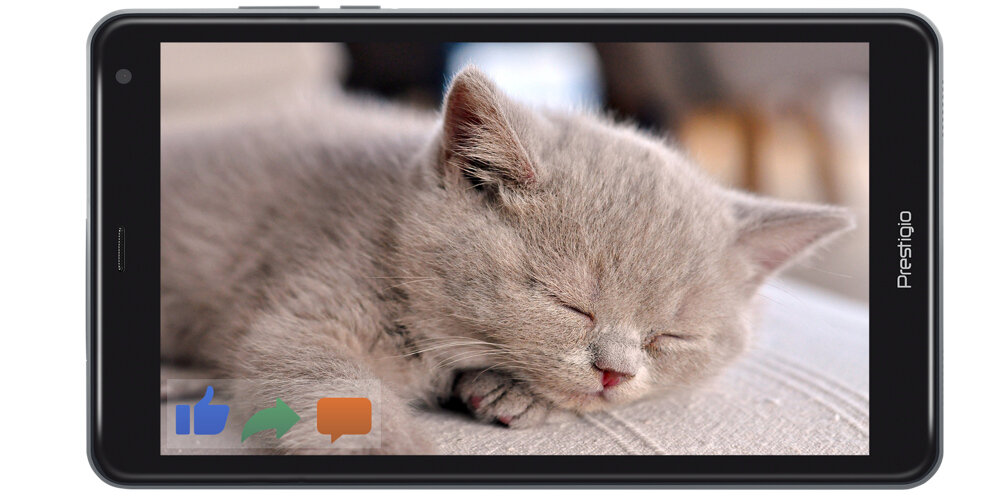 TABLET PRESTIGIO Q PRO PMT4238 8 IPS 4X 2GB 16GB A9.0 4G matryca IPS 8 cali ekran HD