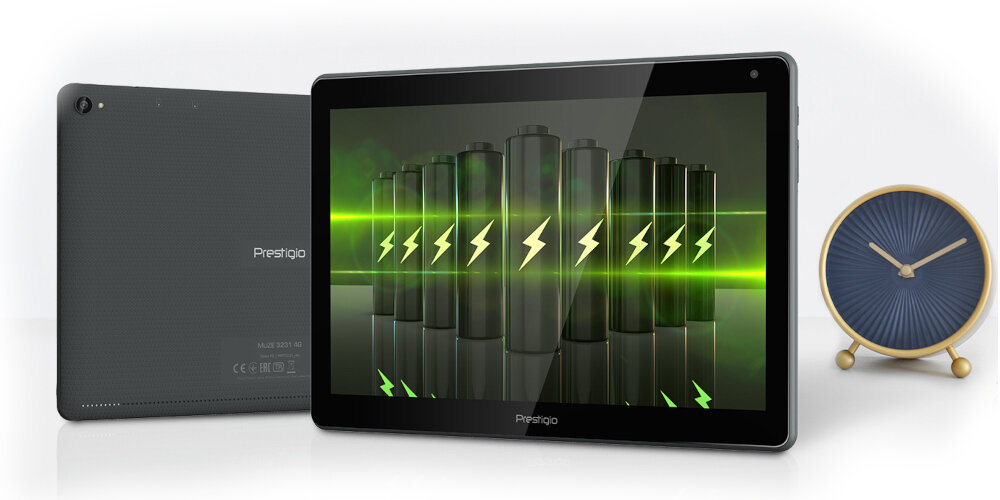 TABLET PRESTIGIO MUZE 3231 4G 10.1 IPS 4X 2GB 16GB A10.0 GO LTE BLACK bateria