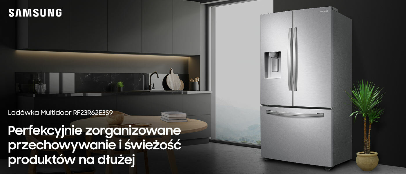 Lodówka Samsung Multidoor pozwala przechowywać produkty w świetnym stanie naprawdę długo! Jej wielofunkcyjność i stylowy design doceni każdy Lodówka Samsung Multidoor pozwala przechowywać produkty w świetnym stanie naprawdę długo! Jej wielofunkcyjność i stylowy design doceni każdy