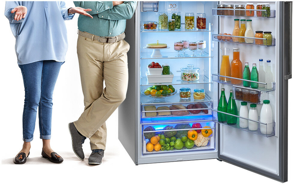 Lodówka BEKO GN163140ZGBN Side by side