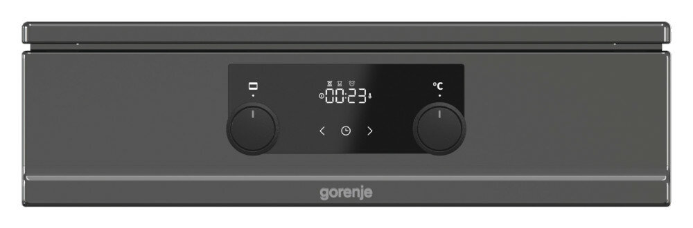 Kuchnia GORENJE MEKIS510B interfejs zegar LED dotykowe sterowanie