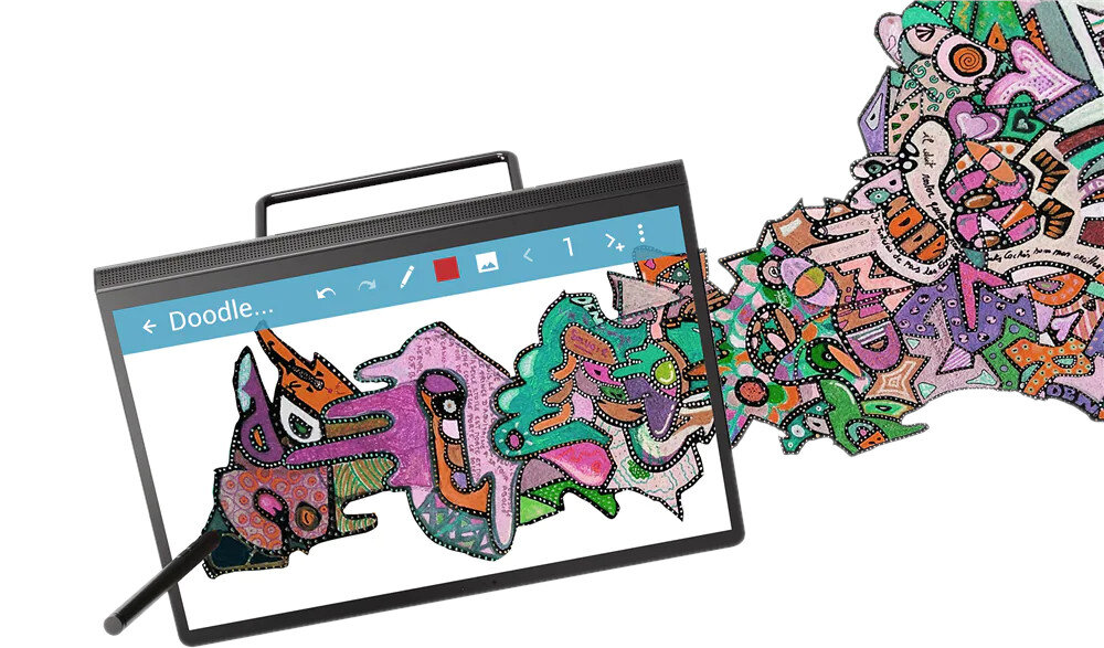 Tablet LENOVO Yoga Tab 13 swietne parametry pracy
