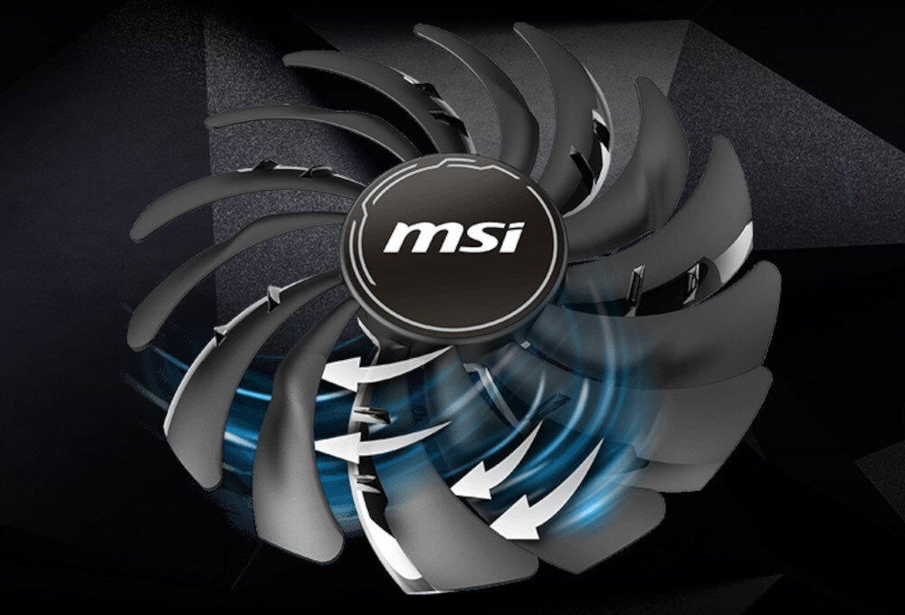 Karta graficzna MSI GeForce RTX 3070 Ventus 3X OC LHR 8GB chłodzenie temperatura wentylatory radiator głośność