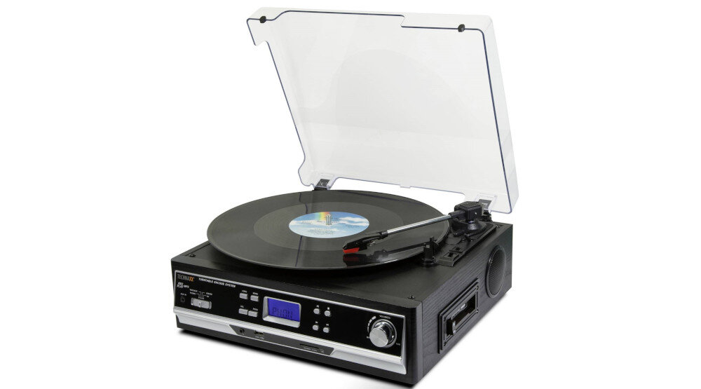 Gramofon TECHNAXX TX-22+ - Trzy prędkości obrotów