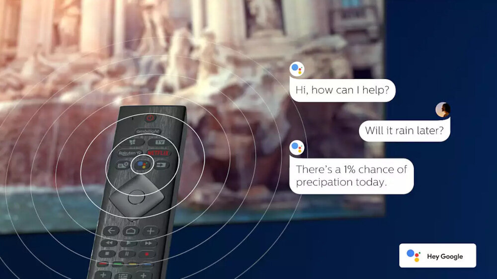 Telewizor PHILIPS PML9506  - Sterowanie głosowe