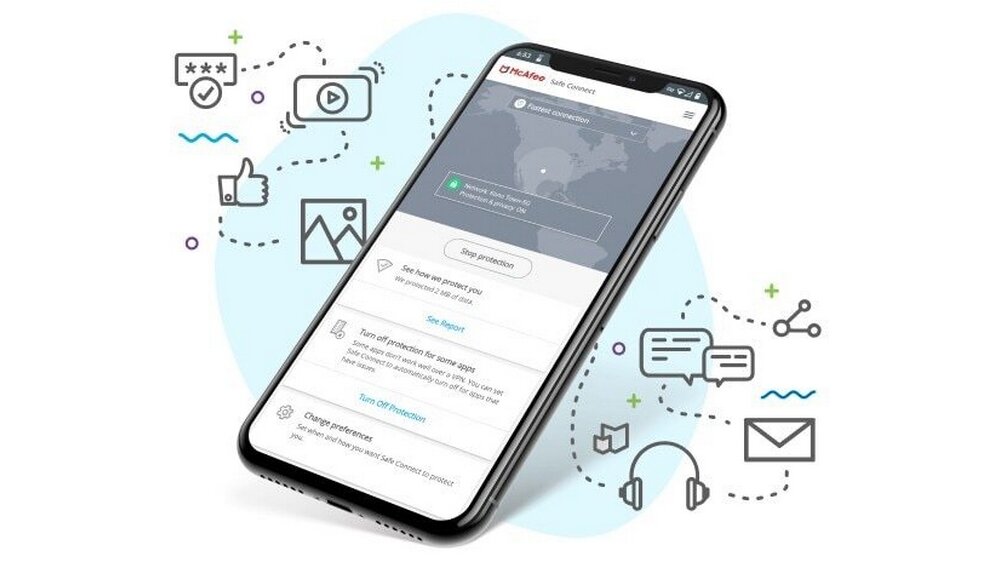Antywirus MCAFEE Total Protection program ochrona urządzenia subskrypcja