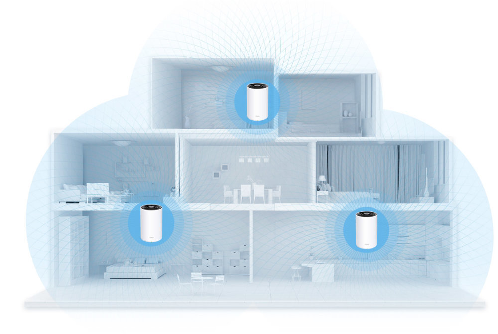 TP-LINK Deco X68 plynne polaczenie