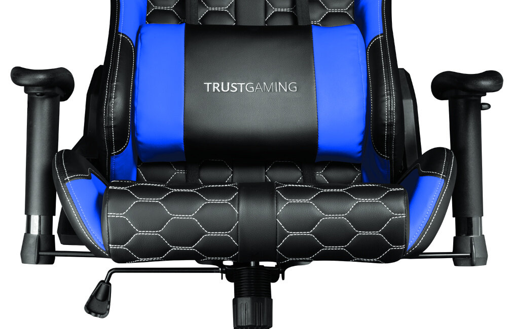 Fotel TRUST GXT 708 Resto  regulacja wysokość pochylenie podnośnik dopuszczalna waga obrotowy