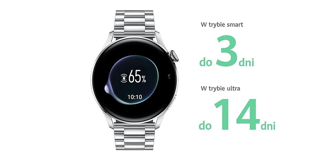 Smartwatch HUAWEI Watch 3 Elite bateria funkcje zdrowie monitoring ekran pasek czujniki tarcze aplikacja łączność sim