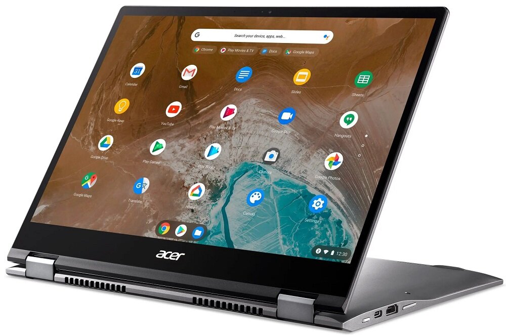 Laptop ACER Chromebook CP713-2W-P81D - gniazda zlacza   