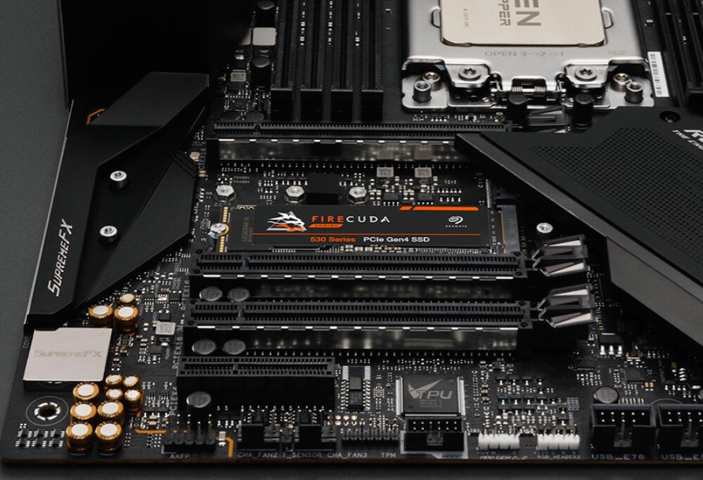 Dysk SEAGATE FireCuda 530 500GB SSD pojemność prędkość szybkość interfejs