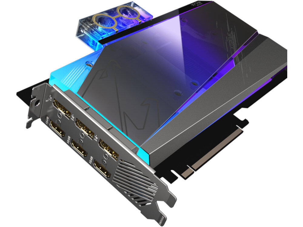 Karta graficzna GIGABYTE GeForce RTX 3080 Xtreme Waterforce WB LHR 10GB rdzenie rt oraz tensor